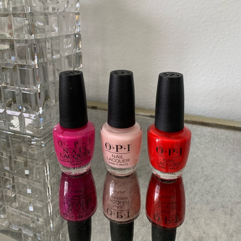 OPI Bundle Pinks Red